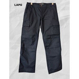 LAPG Women’s Stretch OPS Tactical Pants Navy Ripstop Cargo Utility NWT